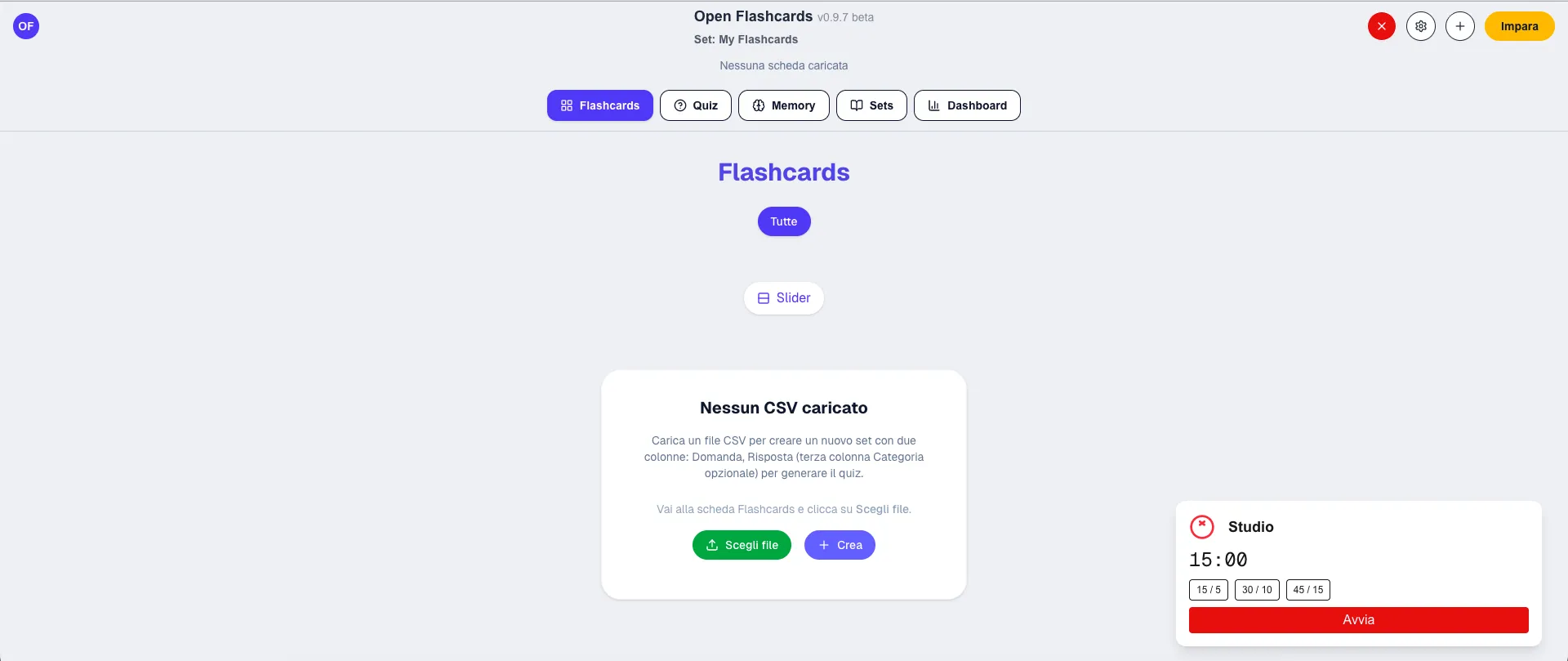 Open Flashcards cover